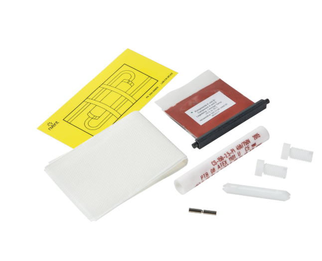 PI伴热线的冷态安装型硅树脂密封连接 两通套件 CS-150-xx-PI