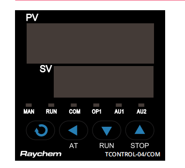 带MODBUS 通讯的单回路电子温控器 TCONTROL-04COM